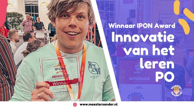 IPON Innovatie van het leren award